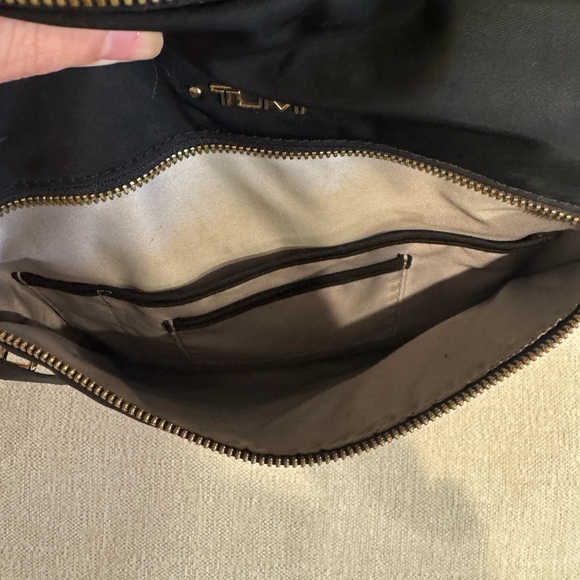 Tumi Black and Gold Voyageur Backpack - Picture 9 of 13